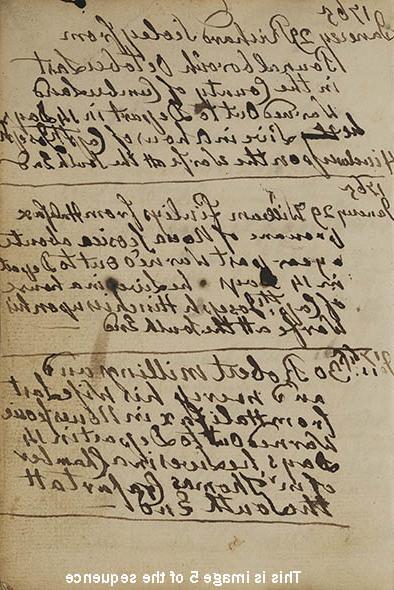 Robert Love record book, 1765-1766 Manuscript
